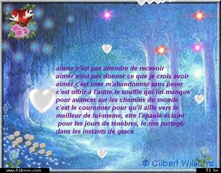 POUR TOI MA CHERIE QUE JAIME